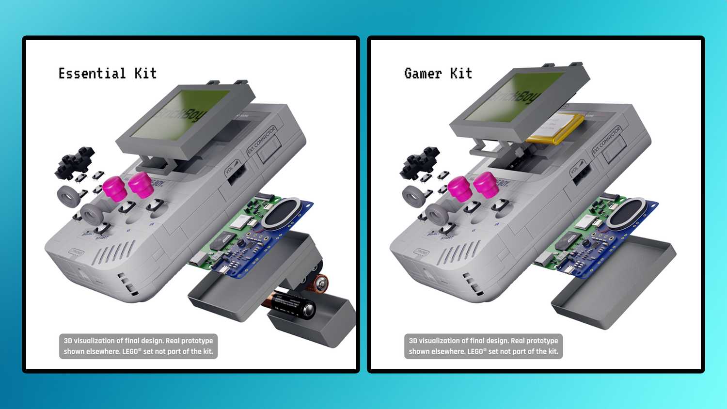 BrickBoy mod for Lego Game Boy.