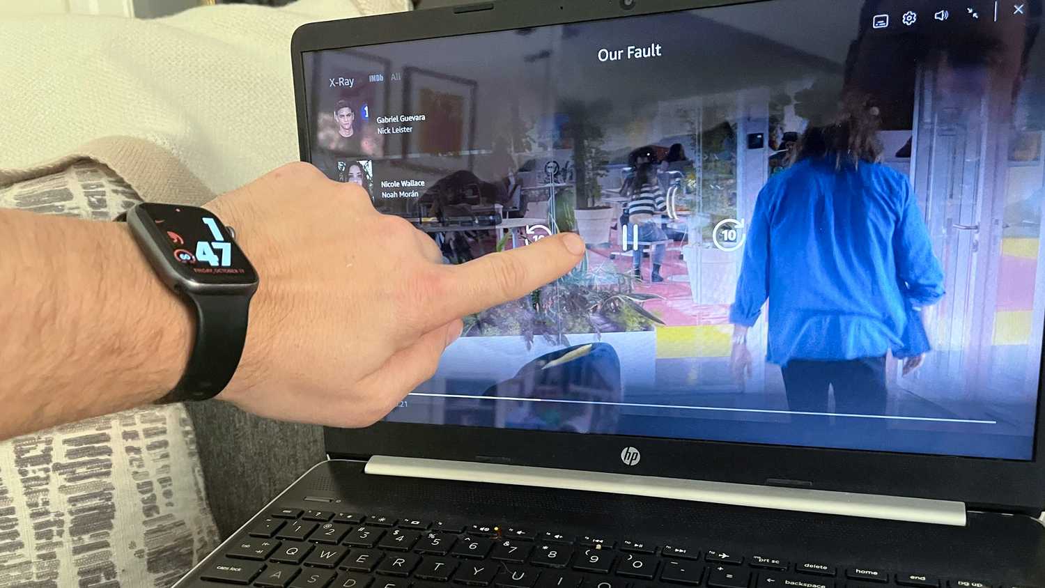 Using an older laptop's touchscreen