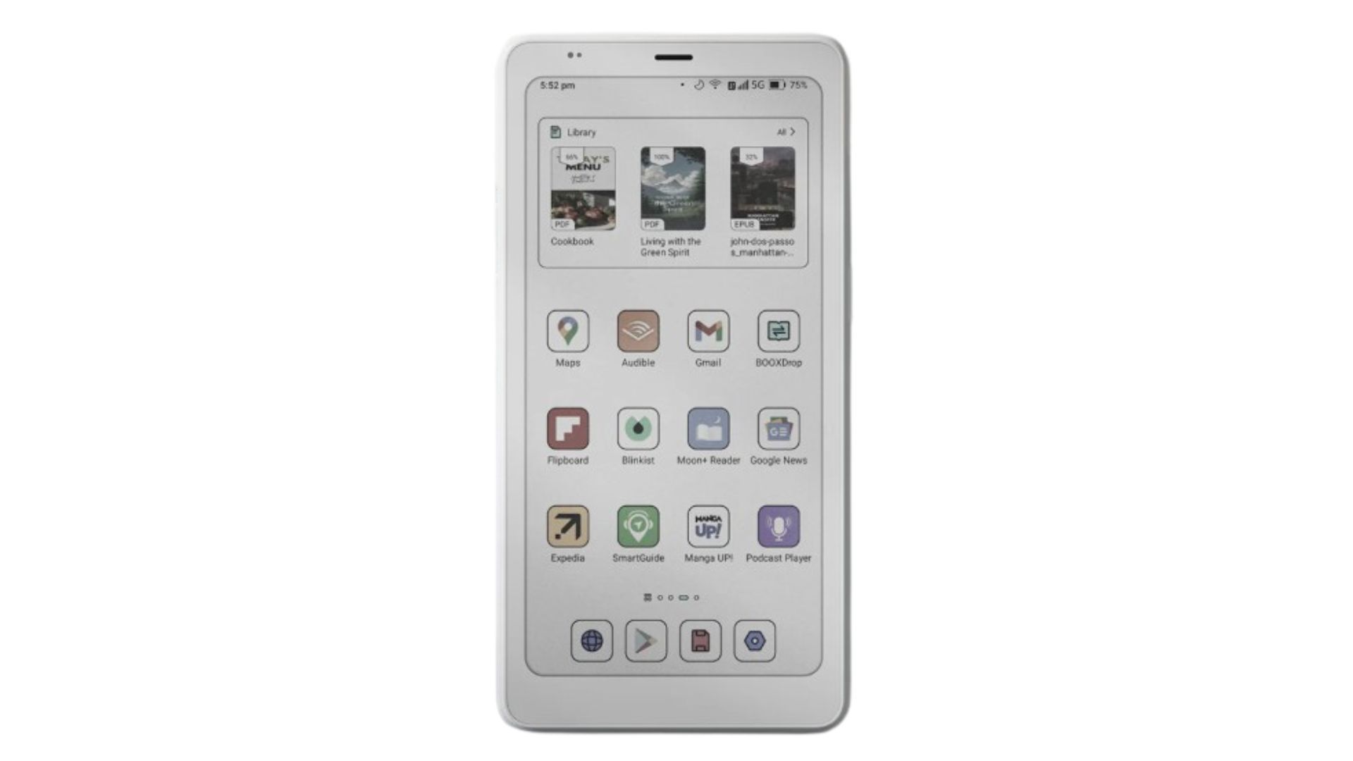 This $400 color E Ink device is almost a smartphone