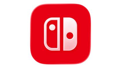 The Nintendo Switch logo on a red app icon.