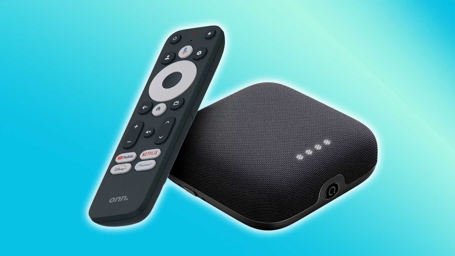 Onn 4K Pro streaming device.