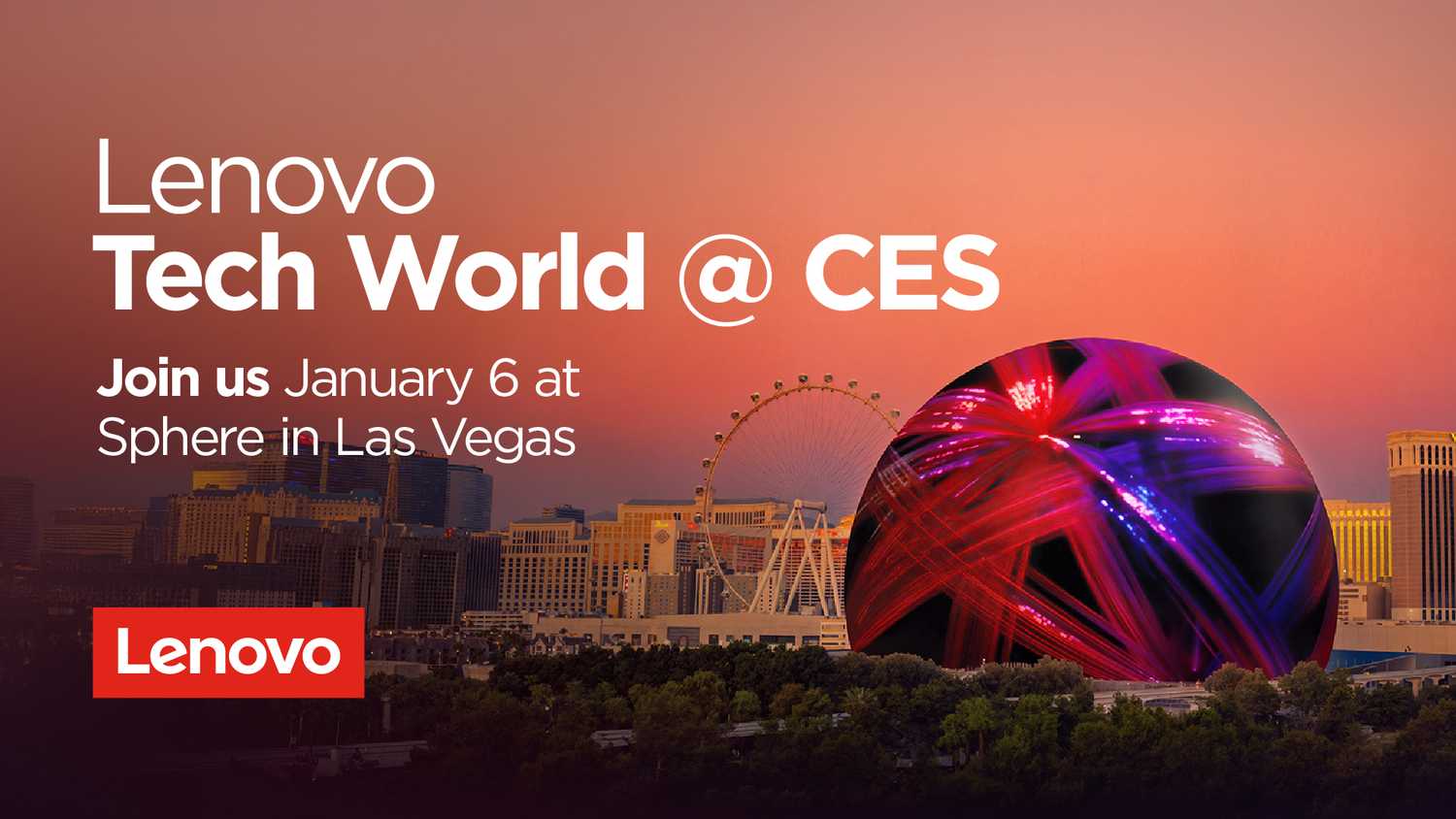 Lenovo's CES 2026 invite