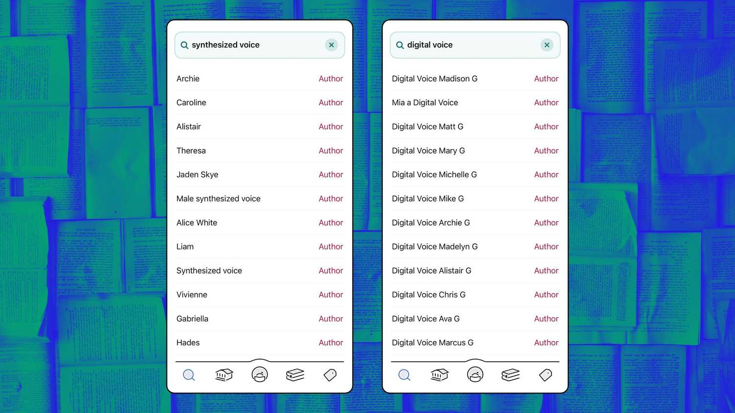 Finding AI content in Libby. 