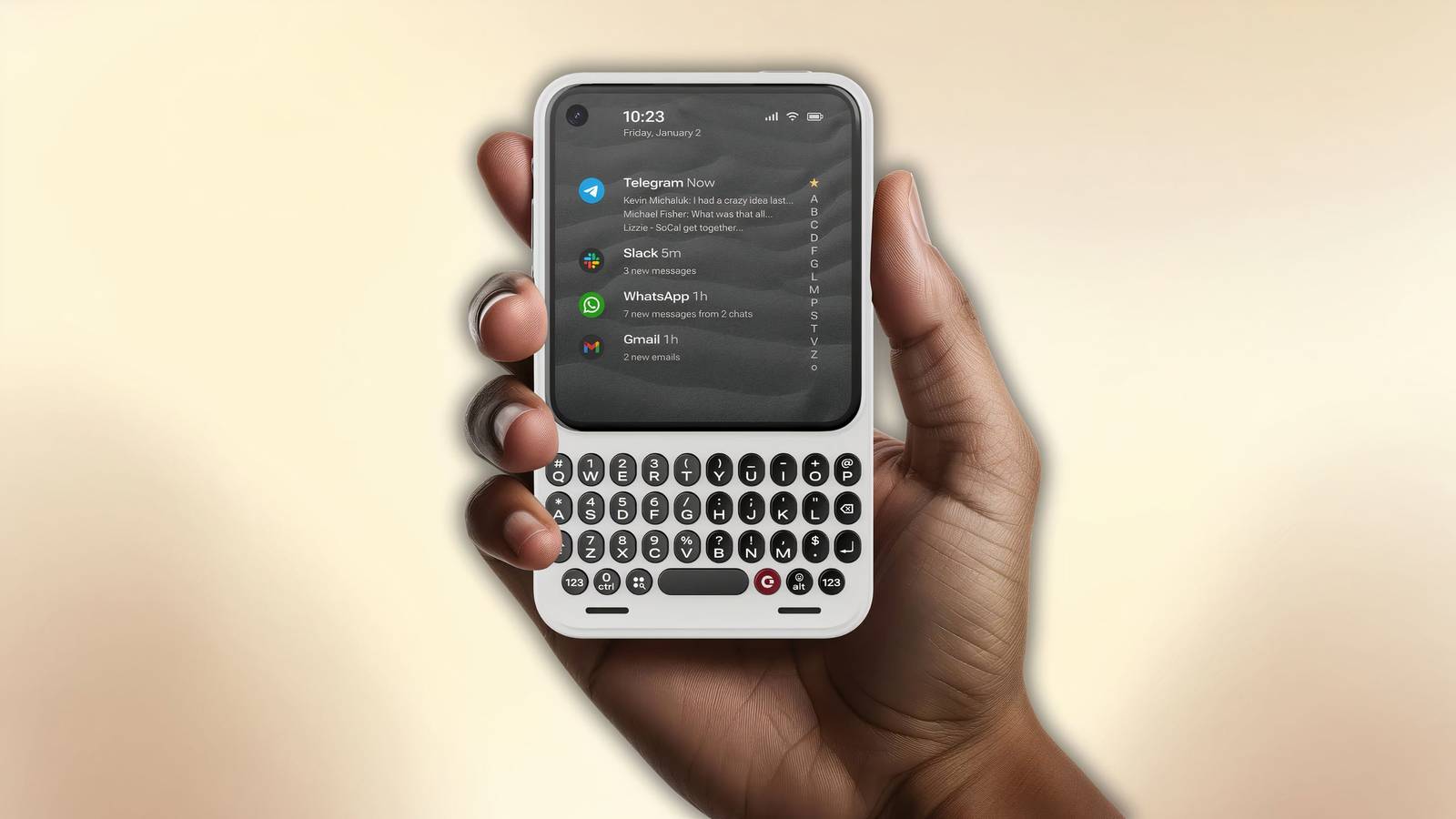 Turning your phone into a old school BlackBerry just got easier
