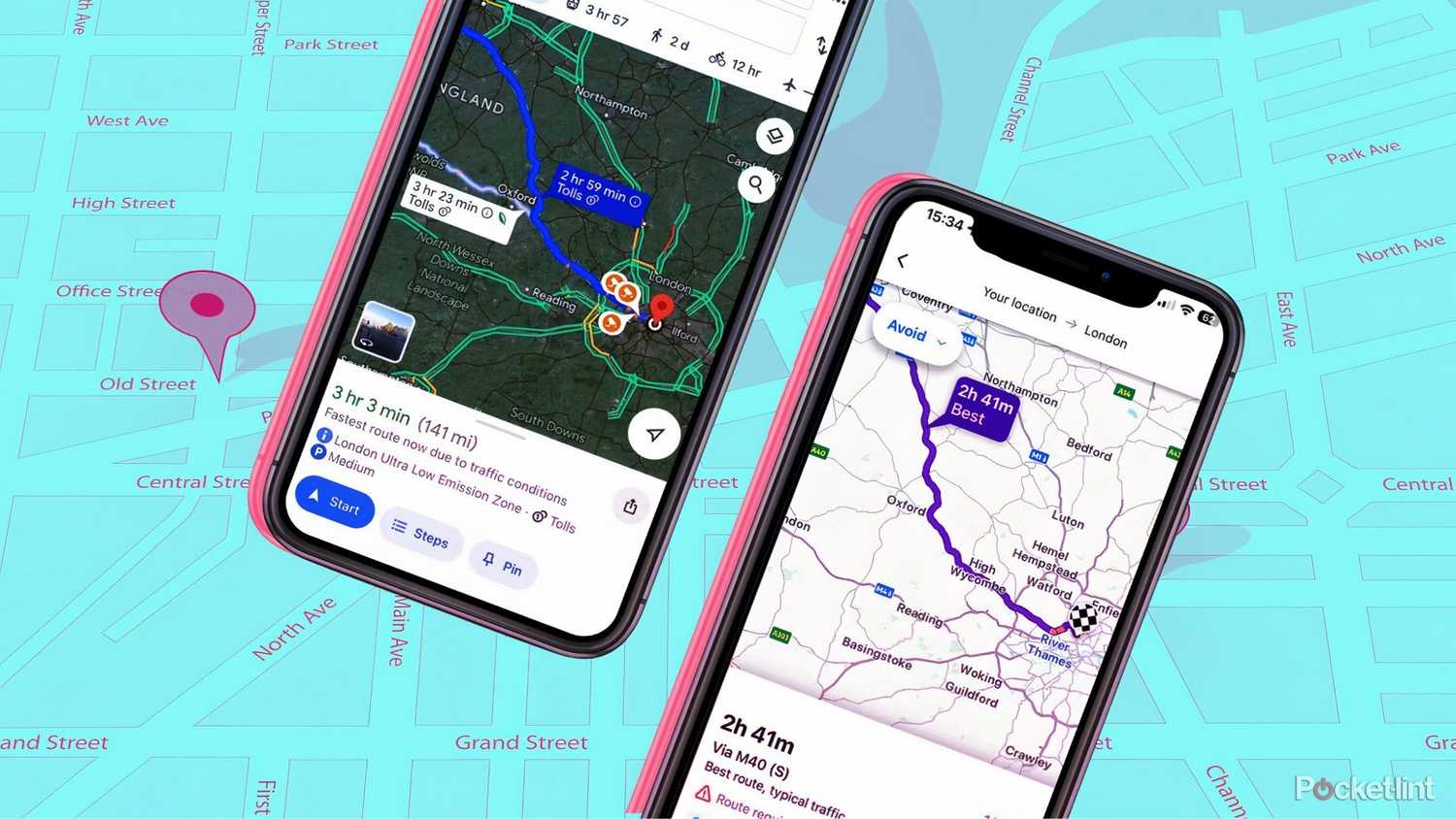 Google Maps vs Waze