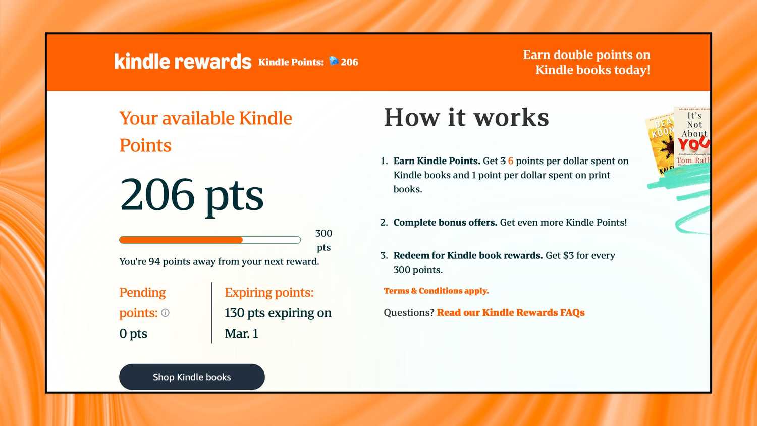 Kindle Rewards. 