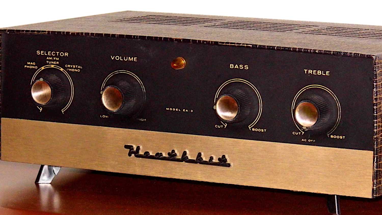 A vintage amplifier.