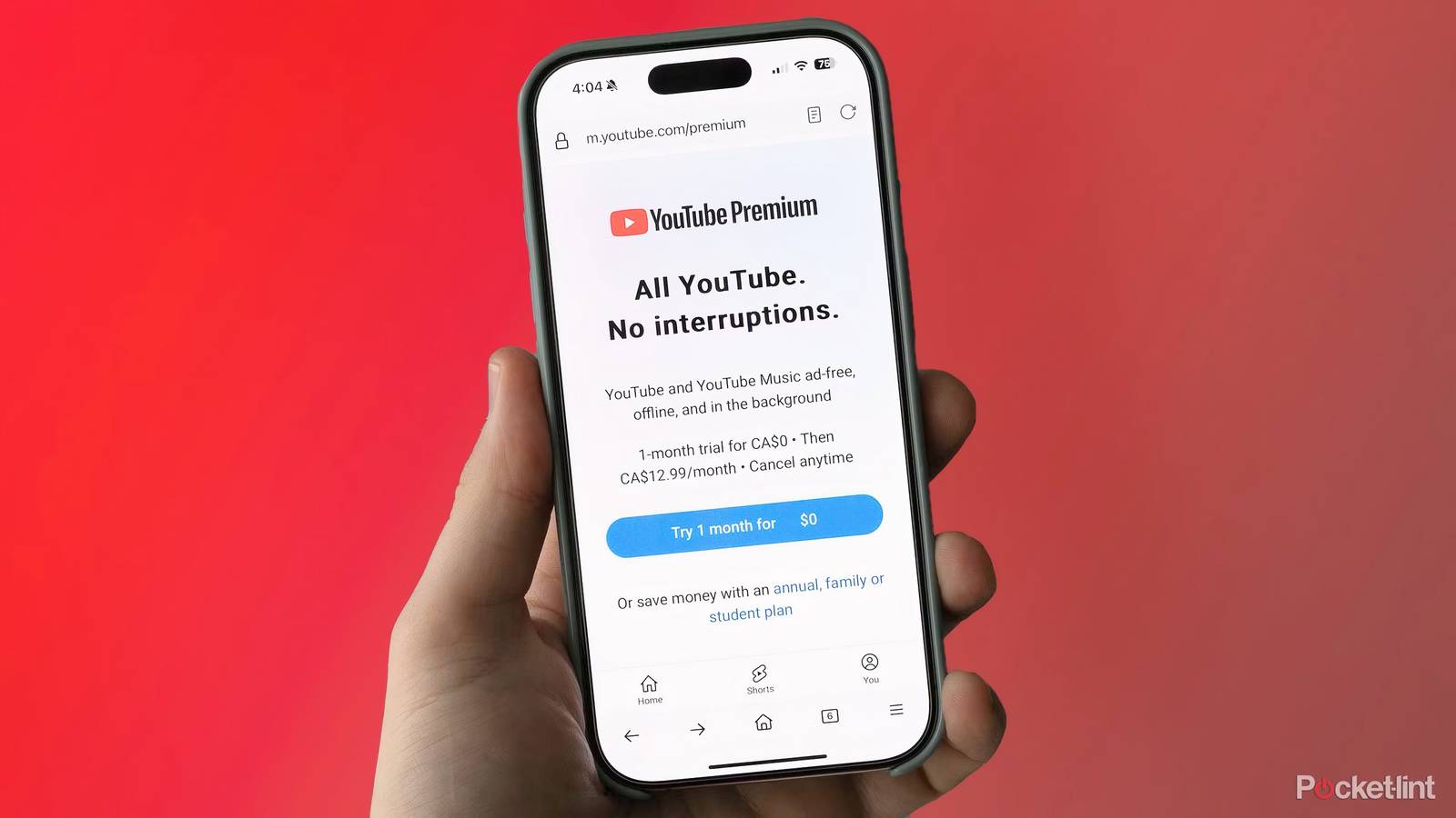 Your YouTube Premium subscription is about to cost you more