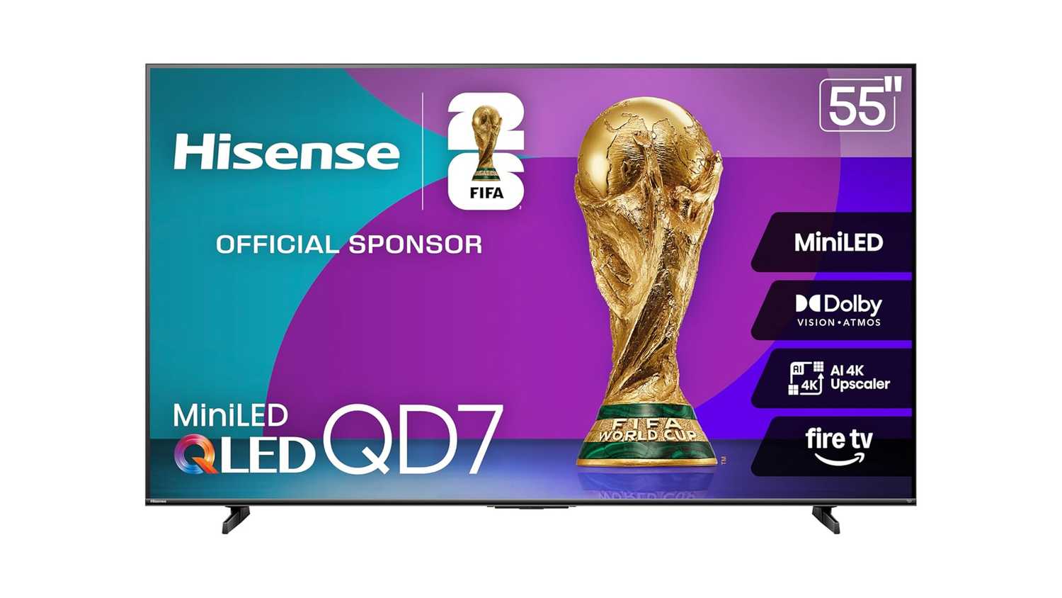 Hisense QD7 TV.