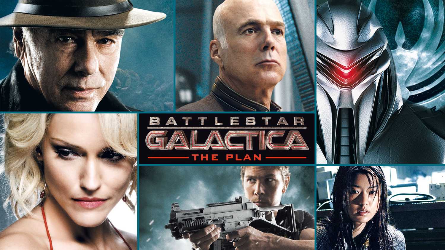 Battlestar Galactica The Plan poster.