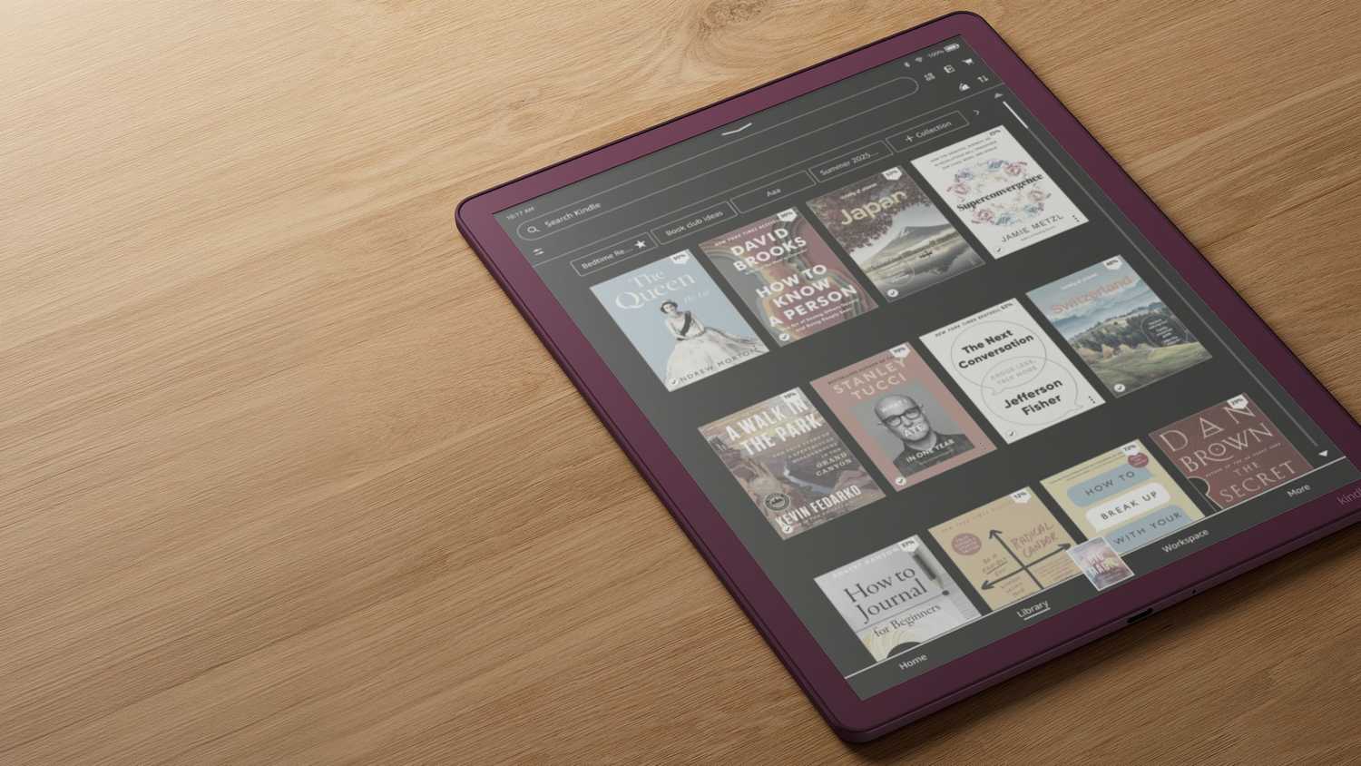 Sắp có chế độ Dark Mode toàn hệ thống trên Kindle Colorsoft & Scribe Colorsoft