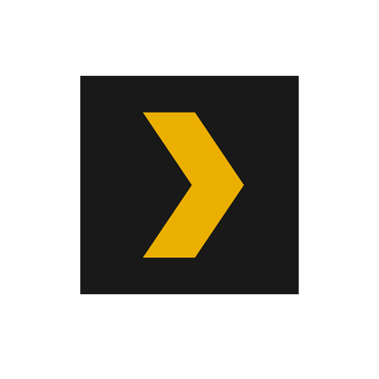 Plex app icon.