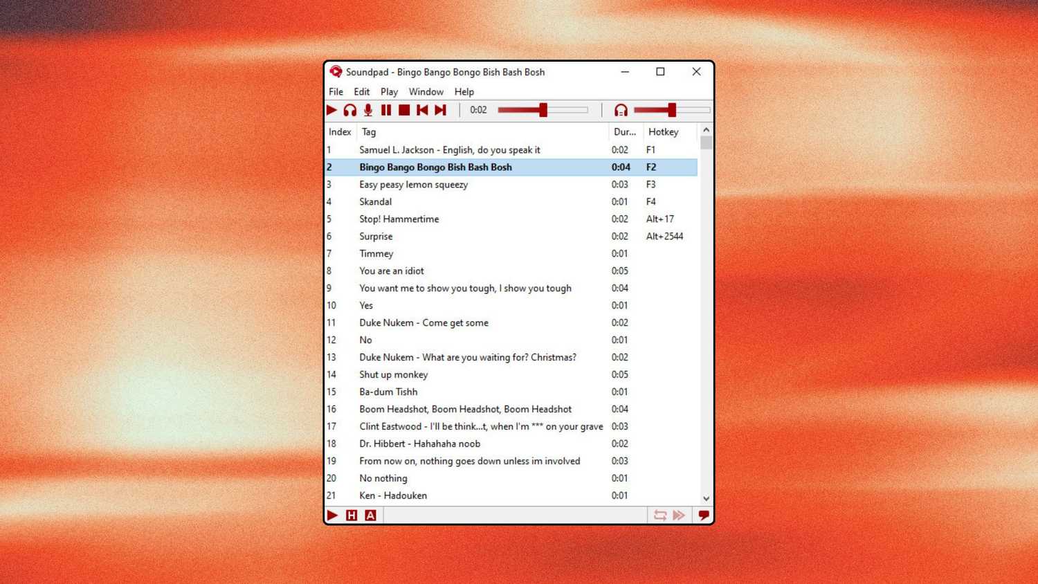 Soundpad official screenshot