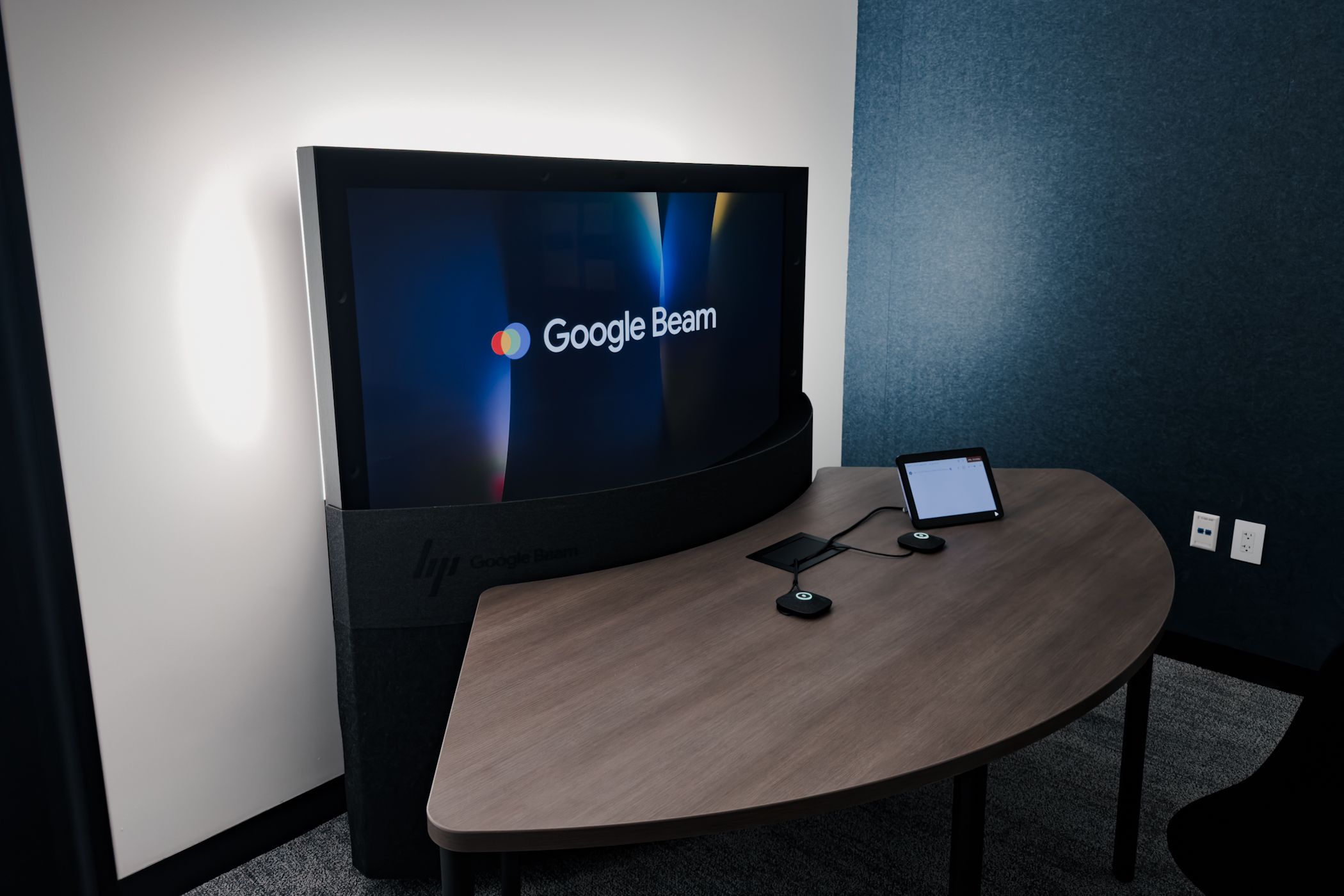 I tried Google Beam and it felt like something out of a sci-fi movie