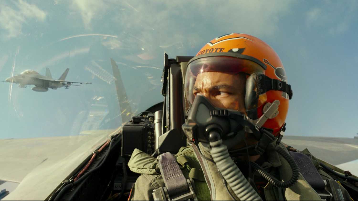 Coyote in Top Gun: Maverick.