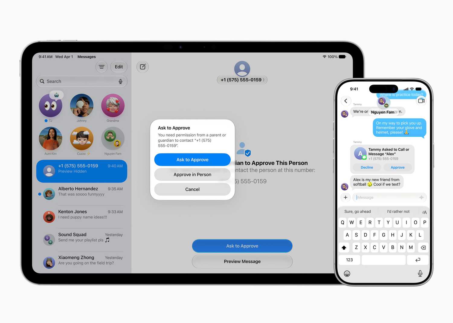 Apple-child-account-Ask-to-approve-contact-260608
