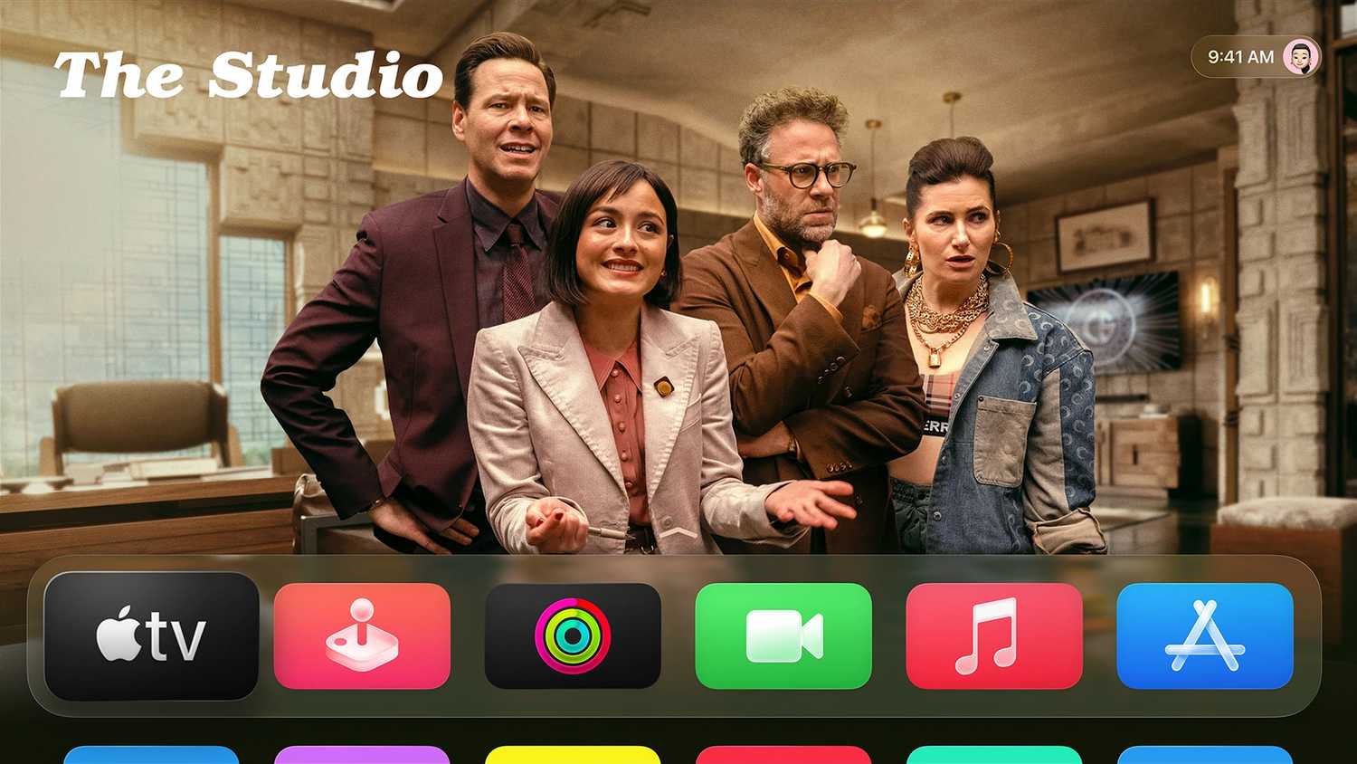 Apple TV user inteface.