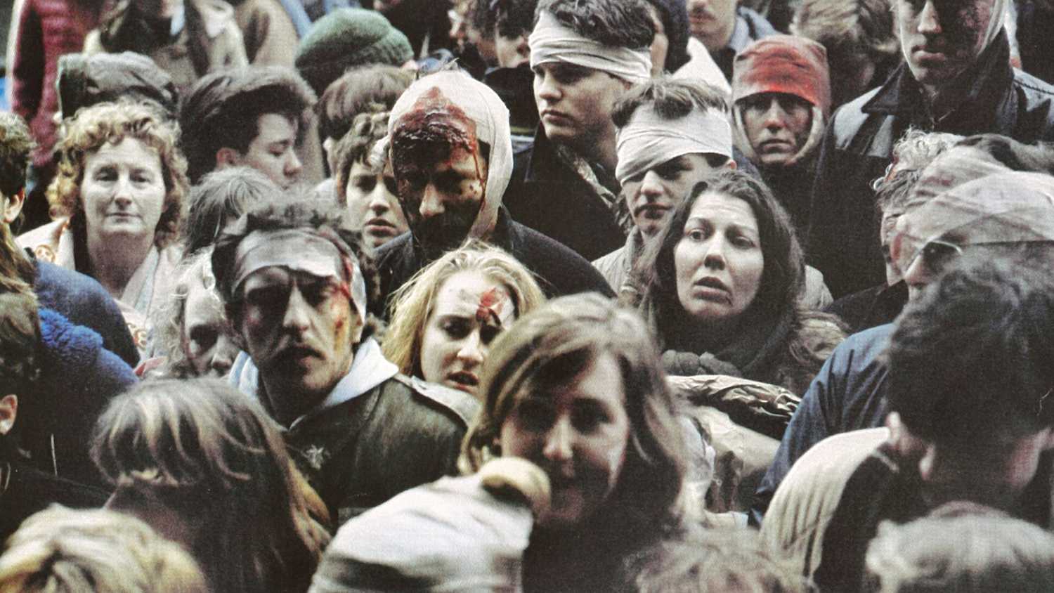 Survivors wandering in Mick Jackson's Threads.