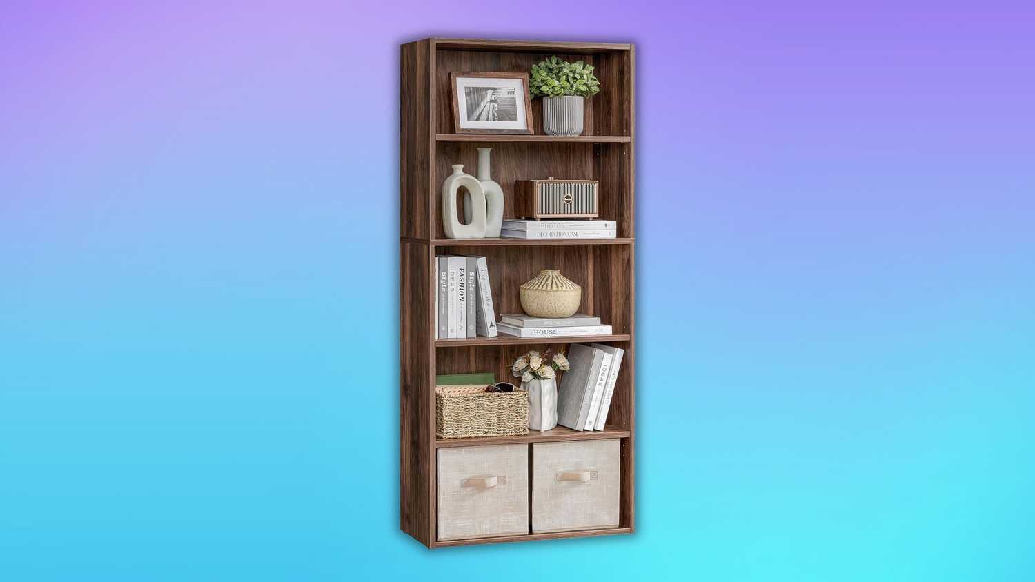VASAGLE 5-Tier Bookcase 