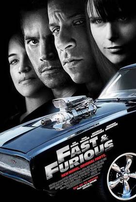 Fast and Furious movie poster