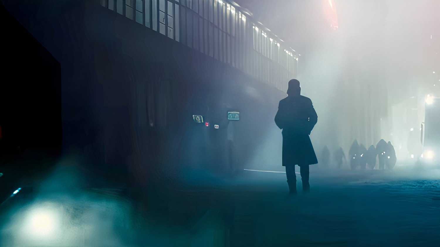 K walking in Blade Runner 2049