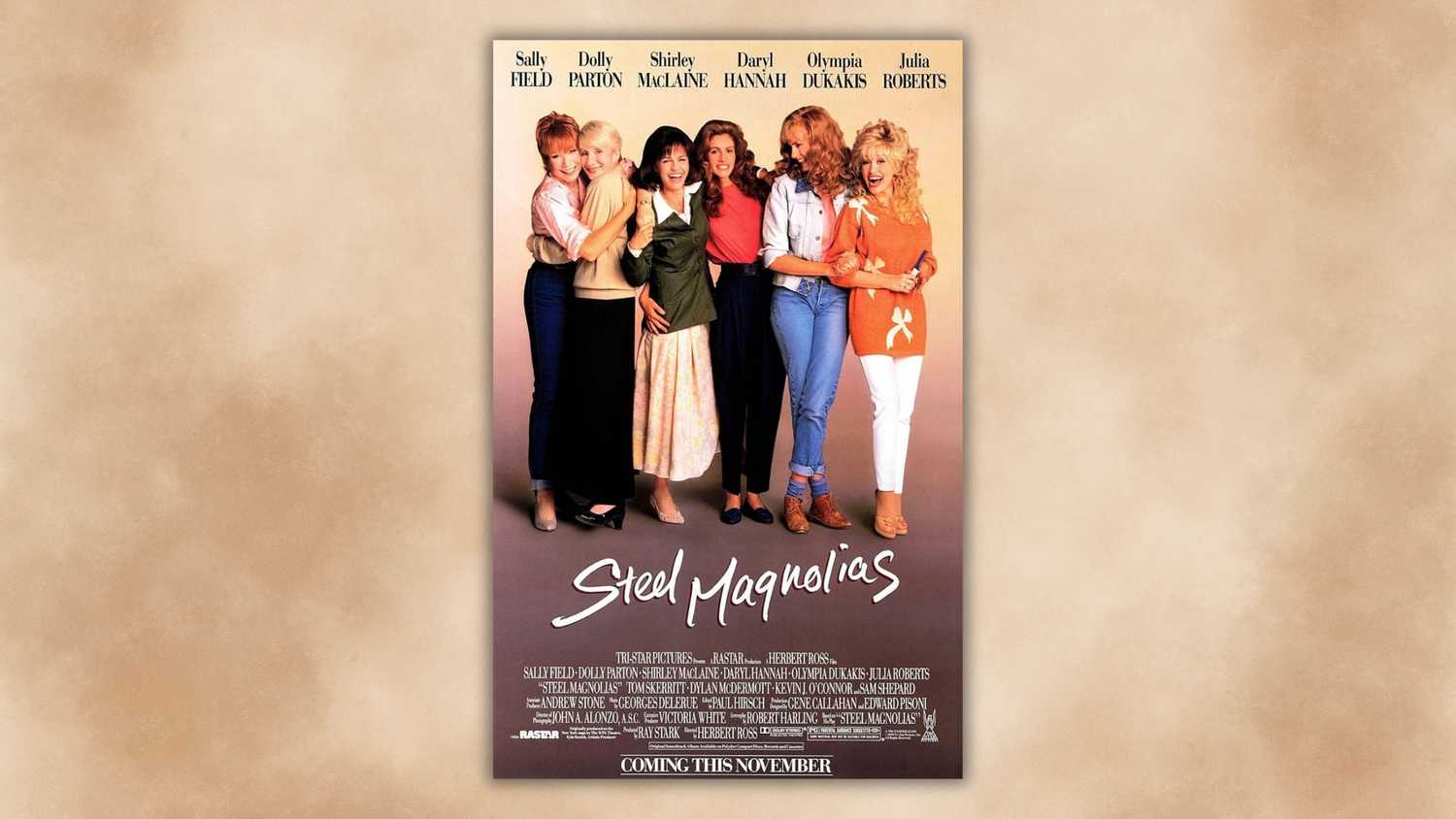 Steel Magnolias theatrical release poster