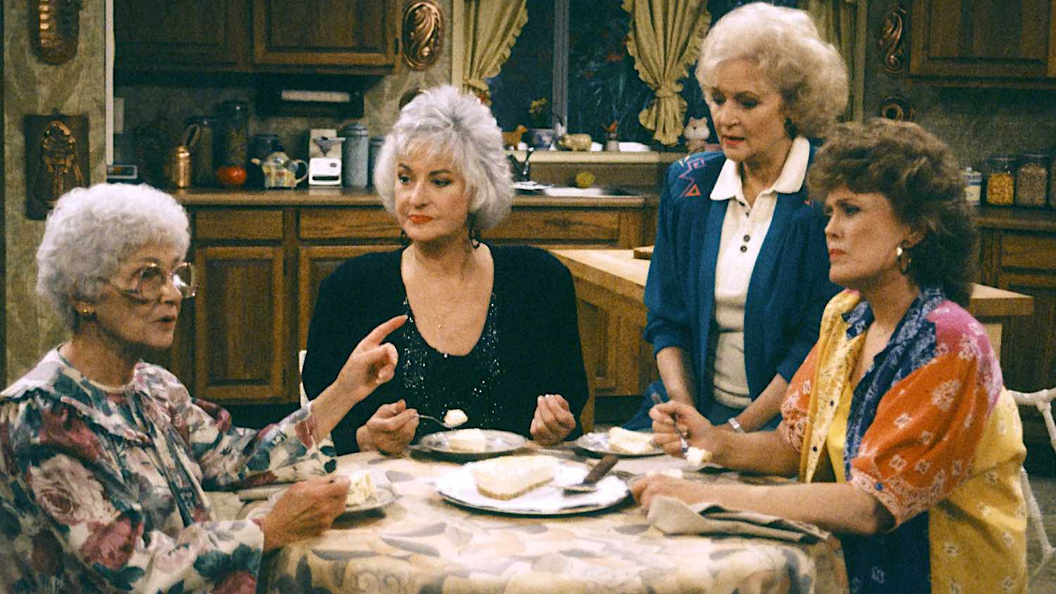 The famous kitchen from The Golden Girls.