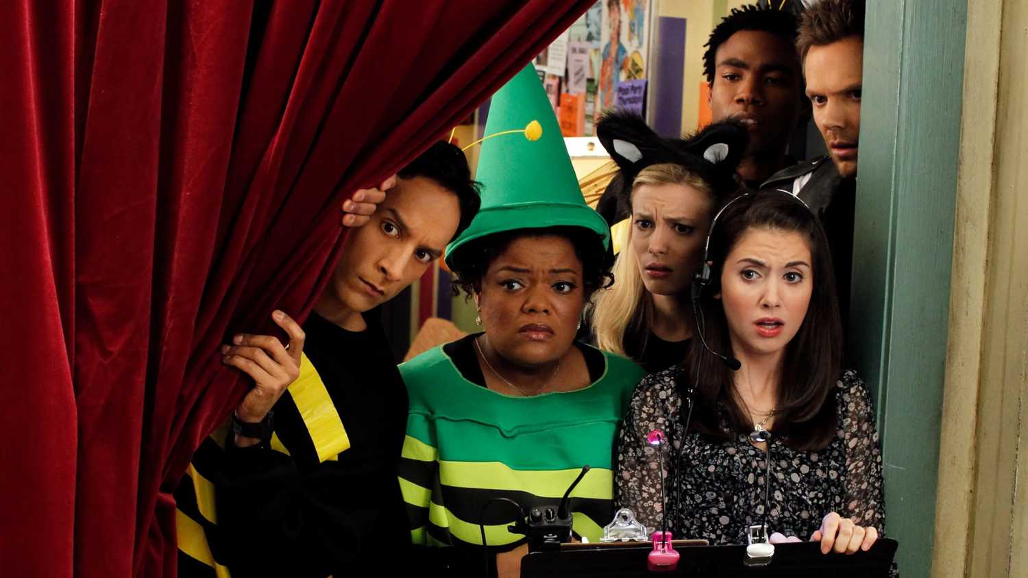The main cast of Community.