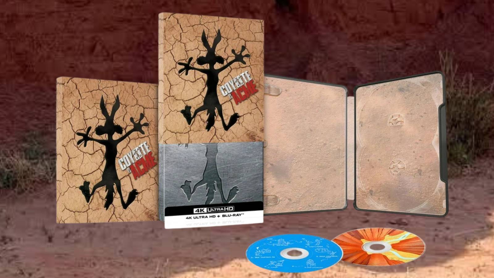 The Coyote vs. Acme 4K UHD Steelbook sold out in minutes on Walmart, but it's still available here