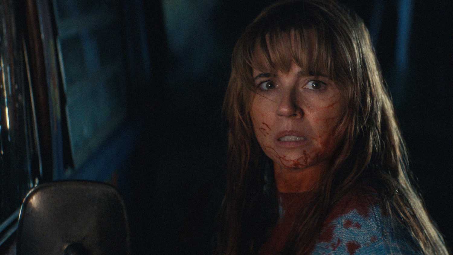 Linda Cardelini in Crystal Lake on Peacock.