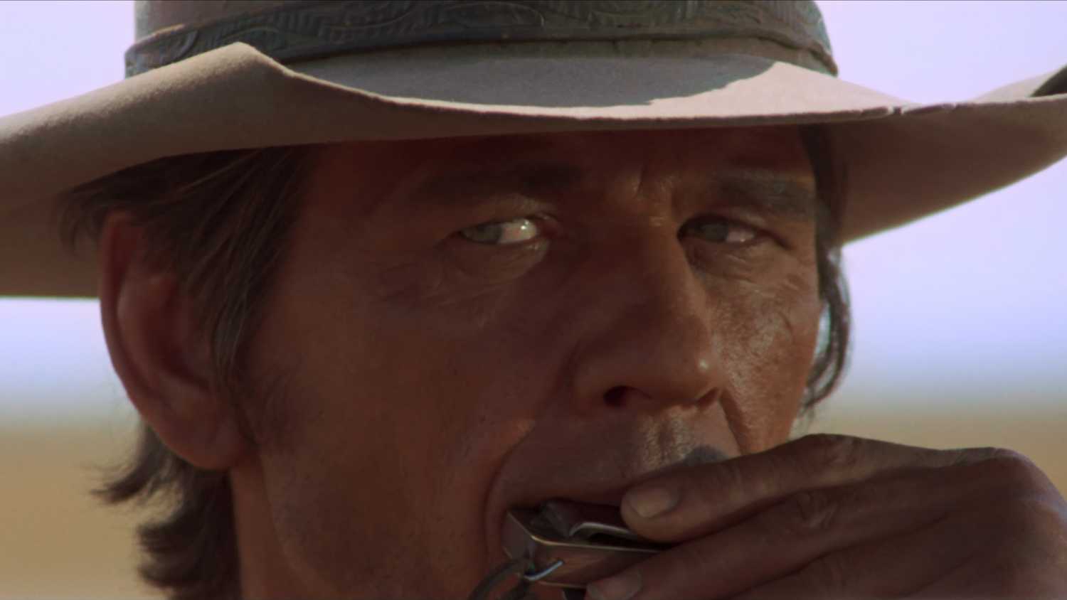 Charles Bronson in Once Upon a Time in the West.