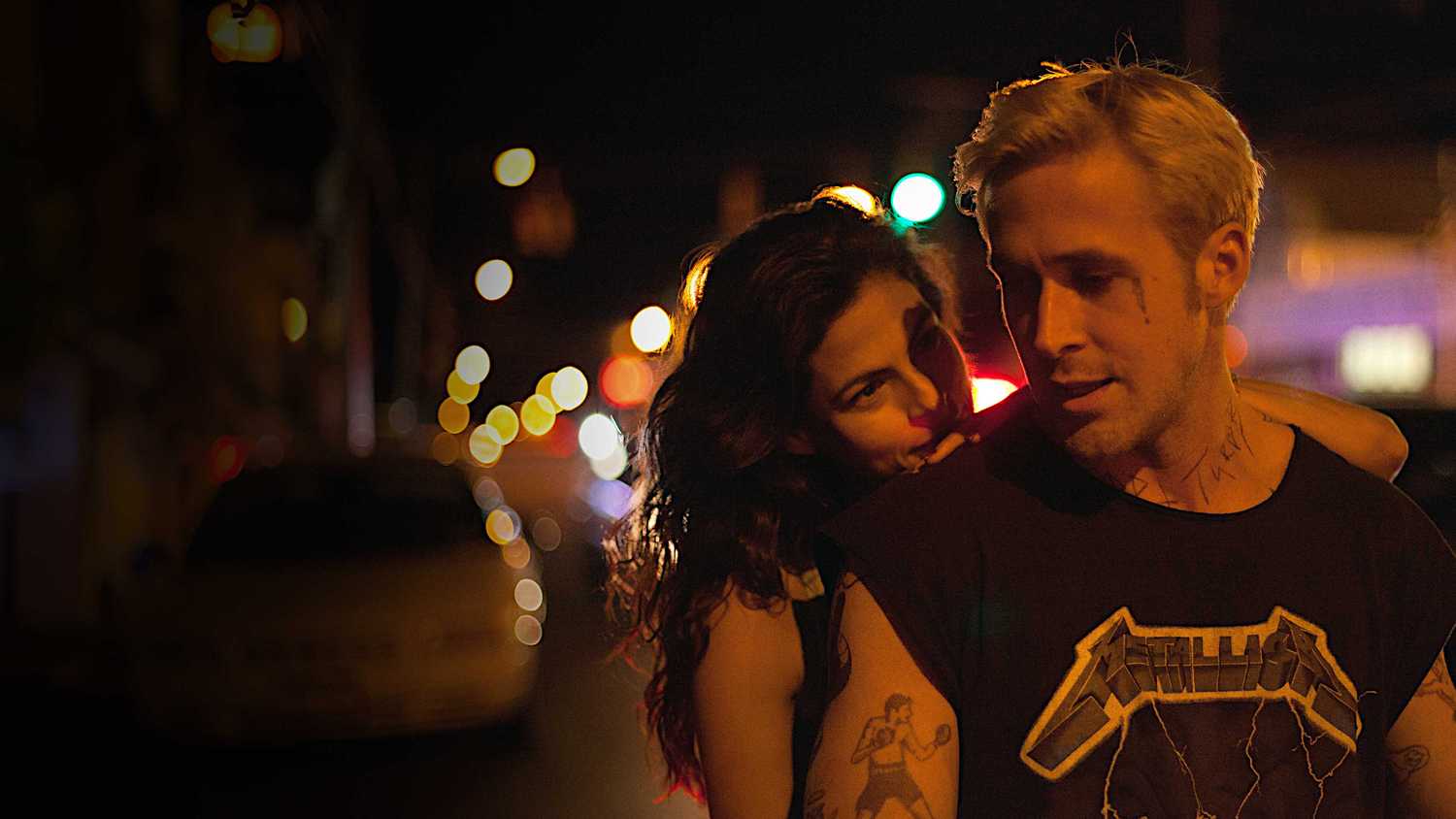 Eva Mendes and Ryan Gosling in The Place Beyond the Pines.