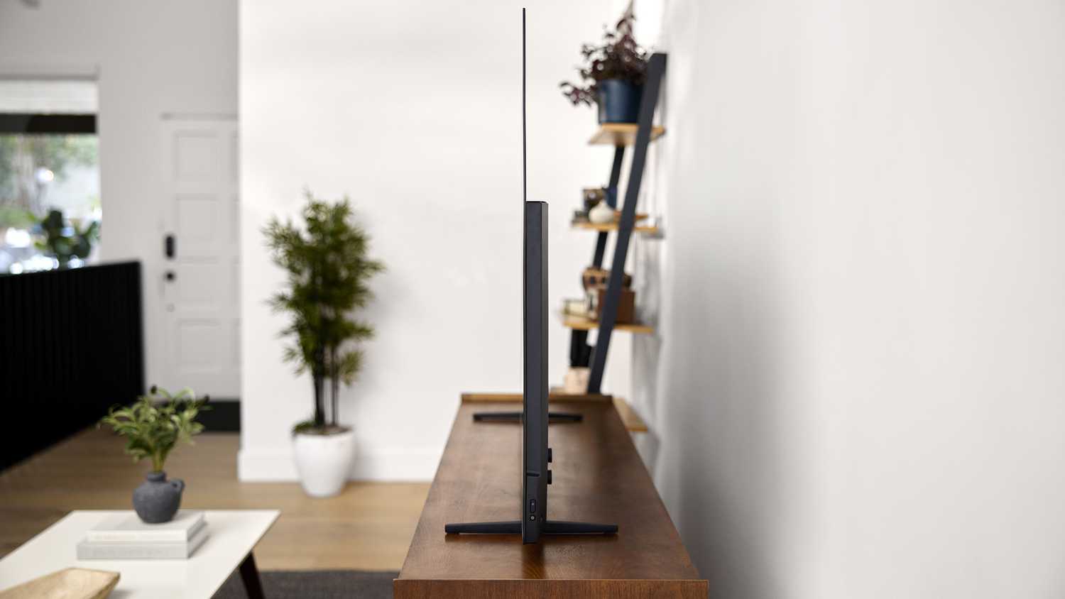 Roku OLED TV side.
