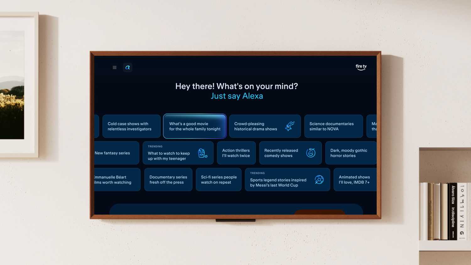 New Alexa+ Hub on Fire TV.