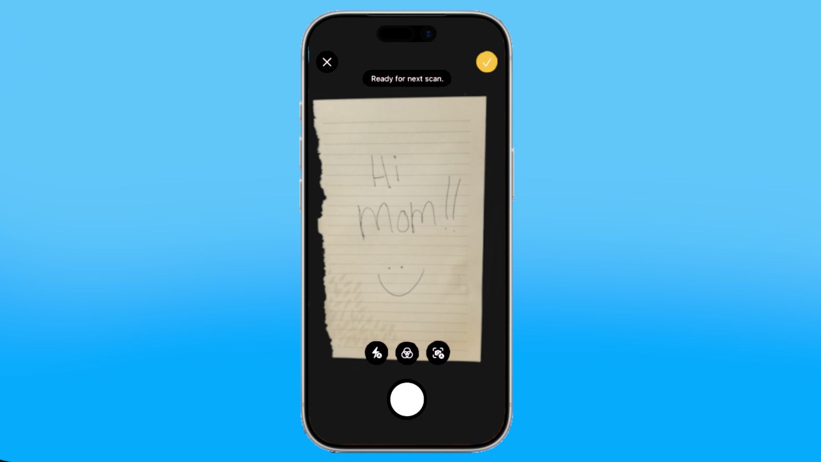 You don’t need a scanner when your phone can do the job