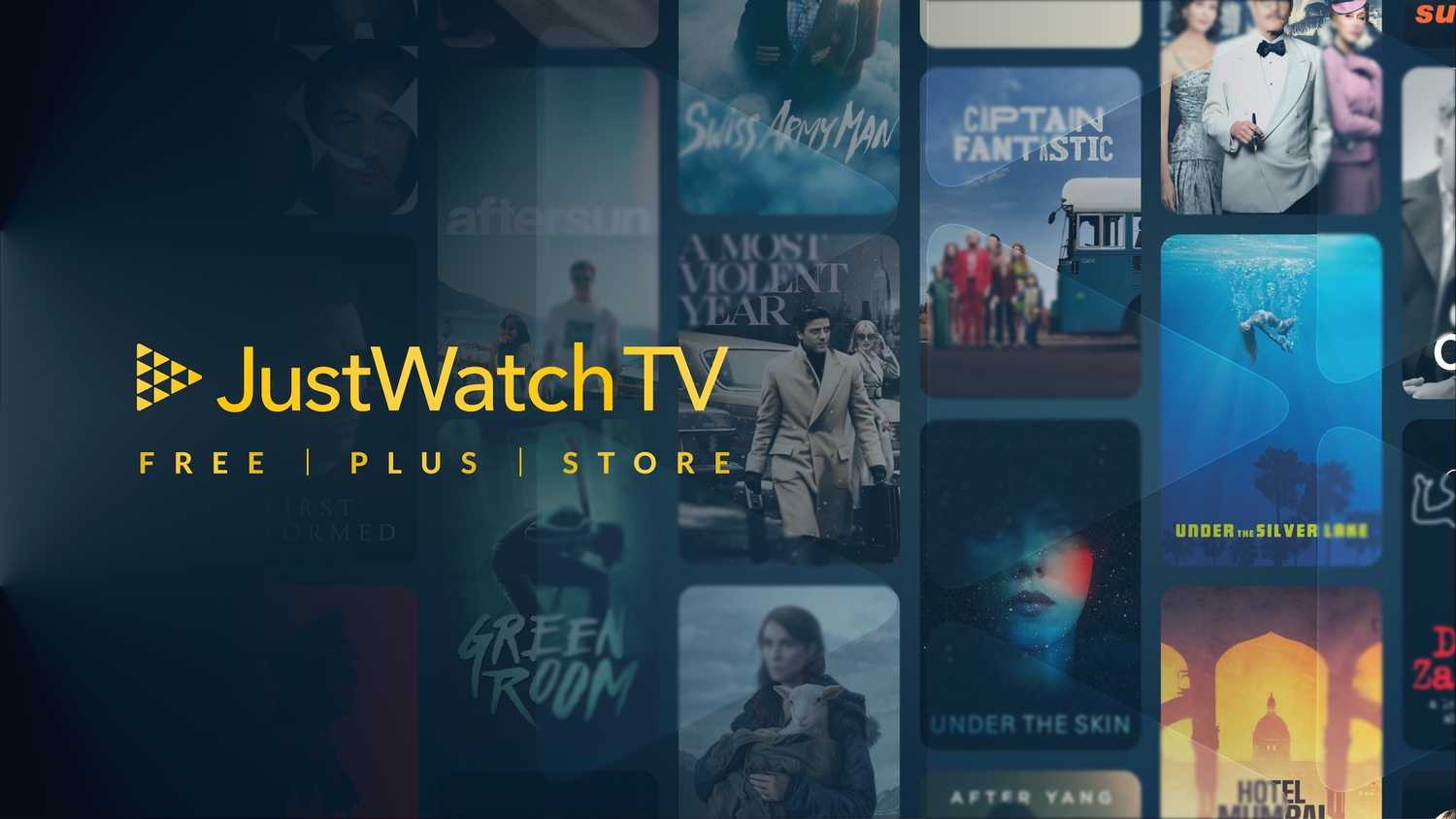 The JustWatch TV US banner catalog preview