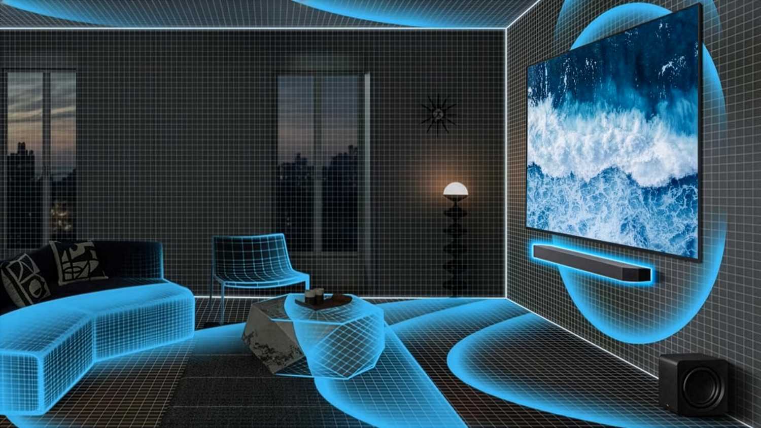Samsung's virtual surround sound