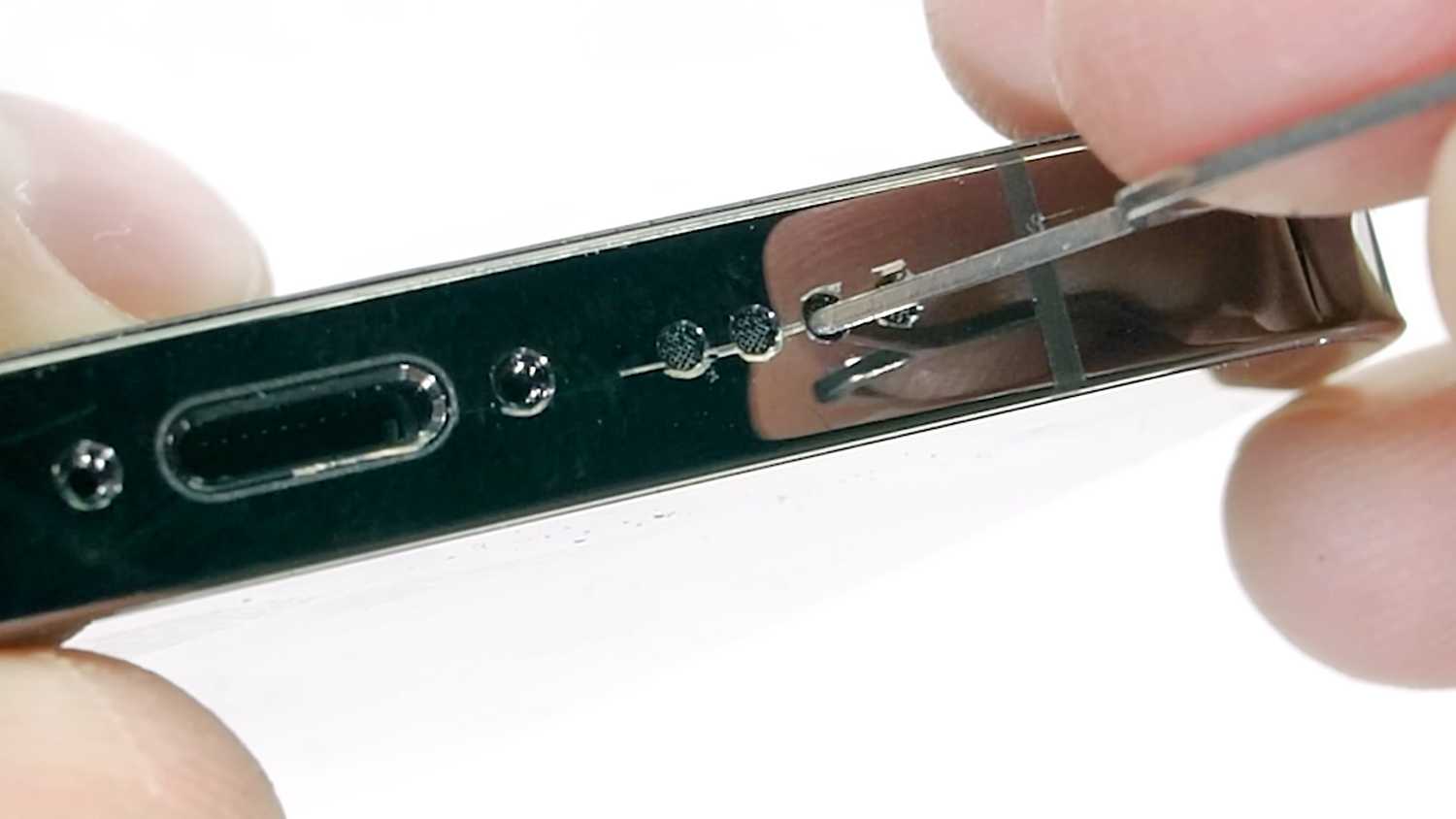 iPhone 13 microphone mesh