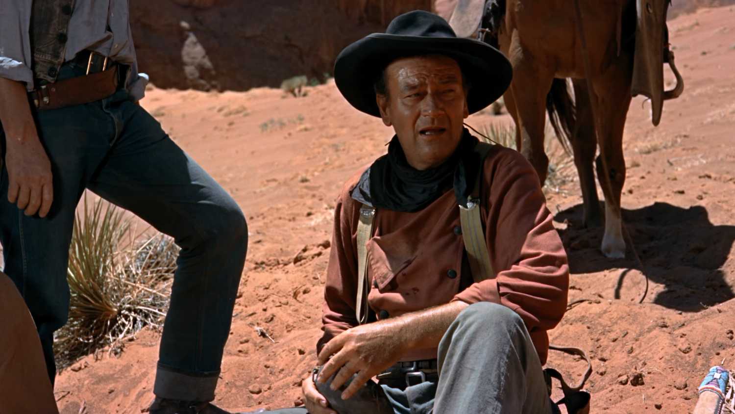 John Wayne in The Searchers.
