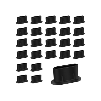 TKYPZY 50-Pack USB Type-C Anti Dust Plugs tag