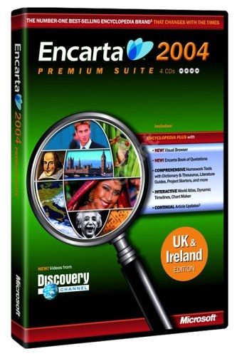 Microsoft Encarta Premium Suite CD 2004