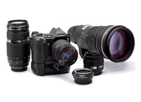Olympus E-1 digital SLR camera