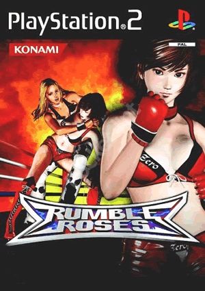 PS2販促ポスター RUMBLEROSES PlayStation2 プレステ2 Rumble Roses - PS2