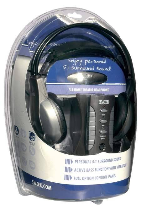 Sweex 5.1 Home Theatre Headphones