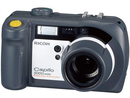 デジカメ RICOH Caplio 500G wide Ricoh Caplio 500G Wide digital camera