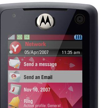 Motorola Z8 mobile phone