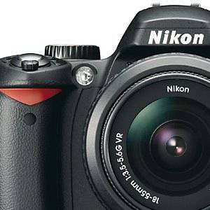 Nikon D60 DSLR camera