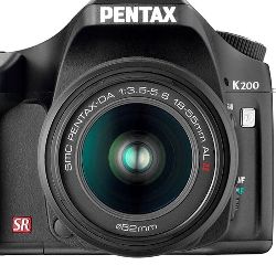 Pentax K200 D DSLR camera