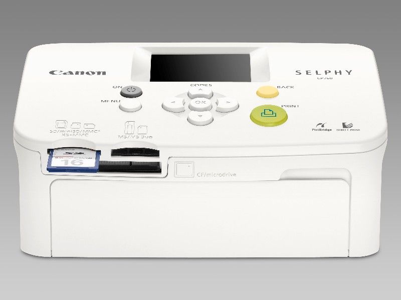Canon Selphy CP760 compact photo printer