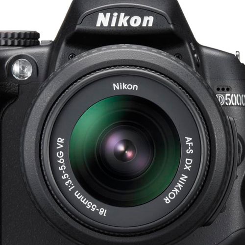 Nikon D5000 DSLR camera